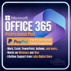 Office 365 Pro Plus – Полный доступ – Word, Excel, PowerPoint – 5 устройств – Авто