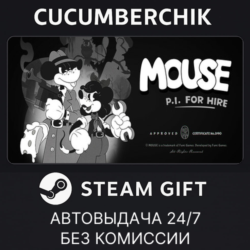 MOUSE: P.I. For Hire Digital Deluxe Edition✅STEAM GIFT AUTO✅RU МИР
