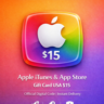 Подарочная карта Apple iTunes USA $15 | Цифровой код моментально