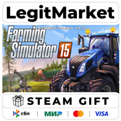 Farming Simulator 15 / Steam АВТО / РУ   МИР