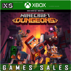 MINECRAFT DUNGEONS  XBOX ONE|XS  КЛЮЧ