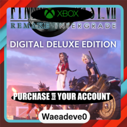 FINAL FANTASY VII REMAKE INTERGRADE Digital Deluxe Edition Xbox – Purchase for Your A