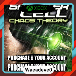 Tom Clancy's Splinter Cell: Chaos Theory Xbox – Purchase for Your Account