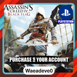 Assassin's Creed 4 Black Flag – PlayStation (PSN) – Purchase in Your Account