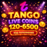 КОД ПОПОЛНЕНИЯ TANGO LIVE / 120 - 6500 МОНЕТ / COINS ТАНГО МЕ