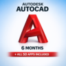 Autodesk AutoCAD 2026 (  Все 50 приложений) | 6 Месяцев | Личный аккаунт
