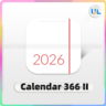 Calendar 366 II ключ активации | календарь и планирование | 1 устройство / 3 устройс