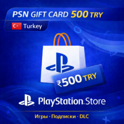 Play Station 500 TRY Подарочная карта