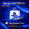 Play Station 1000 TRY Подарочная карта