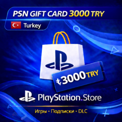 Play Station 3000 TRY Подарочная карта