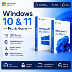 Windows 10/11 Pro и Home Высокое качество Global Ключ активации онлайн, 32/64-бит