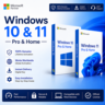 Windows 10/11 Pro и Home Высокое качество Global Ключ активации онлайн, 32/64-бит