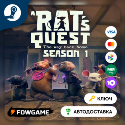 🔵 A Rat's Quest - The Way Back Home | Season 1 (РУ СНГ) 🔑КЛЮЧ STEAM