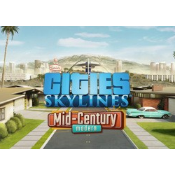 Cities: Skylines - Content Creator Pack: Mid-Century Modern (DLC) (PC) Steam Key GLOB