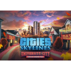 Cities: Skylines - Content Creator Pack: University City (DLC) Steam Key GLOBAL