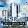 Cities: Skylines - Content Creator Pack: High-Tech Buildings (DLC) Steam Key GLOBAL
