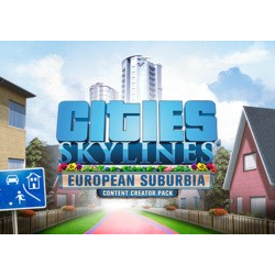Cities: Skylines - Content Creator Pack: European Suburbia (DLC) (PC) Steam Key GLOBA