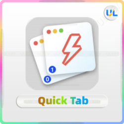Quick Tab лицензия | быстрый переключатель приложений для Mac | Standard 1 Mac / Lif