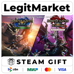 MONSTER HUNTER RISE   Sunbreak Deluxe / Steam АВТО / РУ   МИР