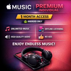 Индивидуальная подписка на Apple Music на 1 месяц — личный аккаунт (глобальный)