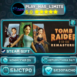 Tomb Raider I-III Remastered Starring Lara Croft *BY/UA/KZ/СНГ Steam Auto
