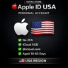 USA Apple ID • Старые, проверенные • iCloud 5GB   App Store • Без 2FA