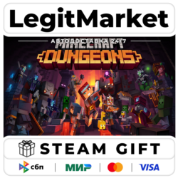 Minecraft Dungeons / Steam АВТО / РУ   МИР