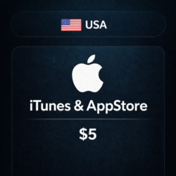 Подарочная карта Apple iTunes (USA) 5$