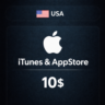 Подарочная карта Apple iTunes (USA) 10$