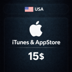 Подарочная карта Apple iTunes (USA) 15$