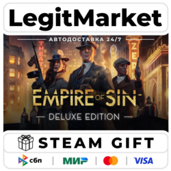 Empire of Sin Deluxe Edition / Steam АВТО / РУ   МИР