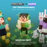 Minecraft Черепашьи мотивы   Заячья шапочка-бини   Шапочка детёныша Ключ/Код