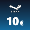 Steam Wallet Card 10 EUR  (Весь Мир)