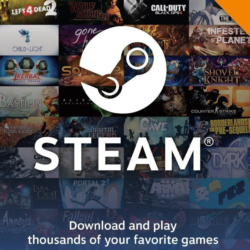Steam Wallet Card  5 EUR (Весь Мир)