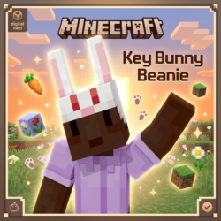 Майнкрафт скин Bunny Beanie | Твич Дропс | Region Free Key | Java/Bedrock