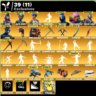 FN | Elite Agent, Glow, Rogue Agent,Take The L | 261 skins (45 paid) 750 VB