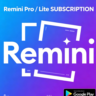Подписка Remini Pro / Lite в Android Play Market
