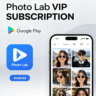 VIP-подписка на Photo Lab в Google Play для Android