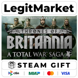 A Total War Saga: THRONES OF BRITANNIA / Steam АВТО / РУ   МИР