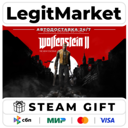 Wolfenstein II: The New Colossus Digital Deluxe Edition / Steam АВТО / РУ   МИР