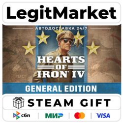 Hearts of Iron IV: General Edition / Steam АВТО / РУ   МИР