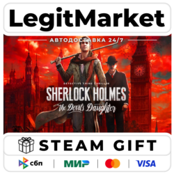 Sherlock Holmes: The Devil's Daughter / Steam АВТО / РУ   МИР