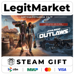 Star Wars Outlaws Deluxe Edition / Steam АВТО / РУ   МИР