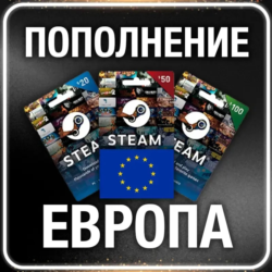 Steam Wallet Card 1 EUR  EUROPE