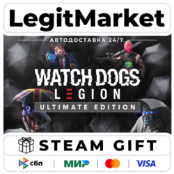 Watch Dogs: Legion Ultimate Edition / Steam АВТО / РУ   МИР