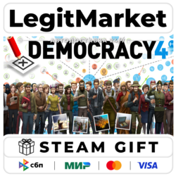 Democracy 4 / Steam АВТО / РУ   МИР