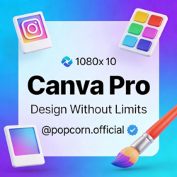 Подписка Canva Pro (1–6 месяцев) | Премиум-дизайн | Мгновенная доставка