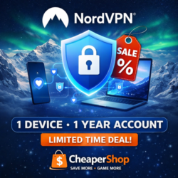 NordVPN (1 устройство | 1 год) (Полуприватный)