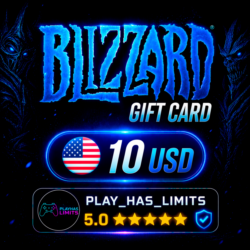 BLIZZARD GIFT CARD 10 USD | США
