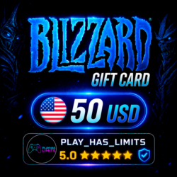 BLIZZARD GIFT CARD 50 USD | США